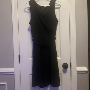 INC International Concepts Womens Blue & Grey Stripe Shirt W/puffy Sleeves XL